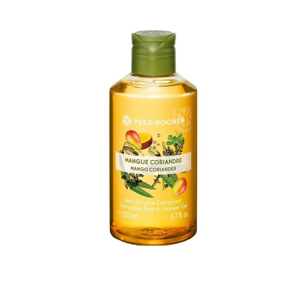 Yves Rocher Energizing Bath & Shower Gel - Mango Coriander