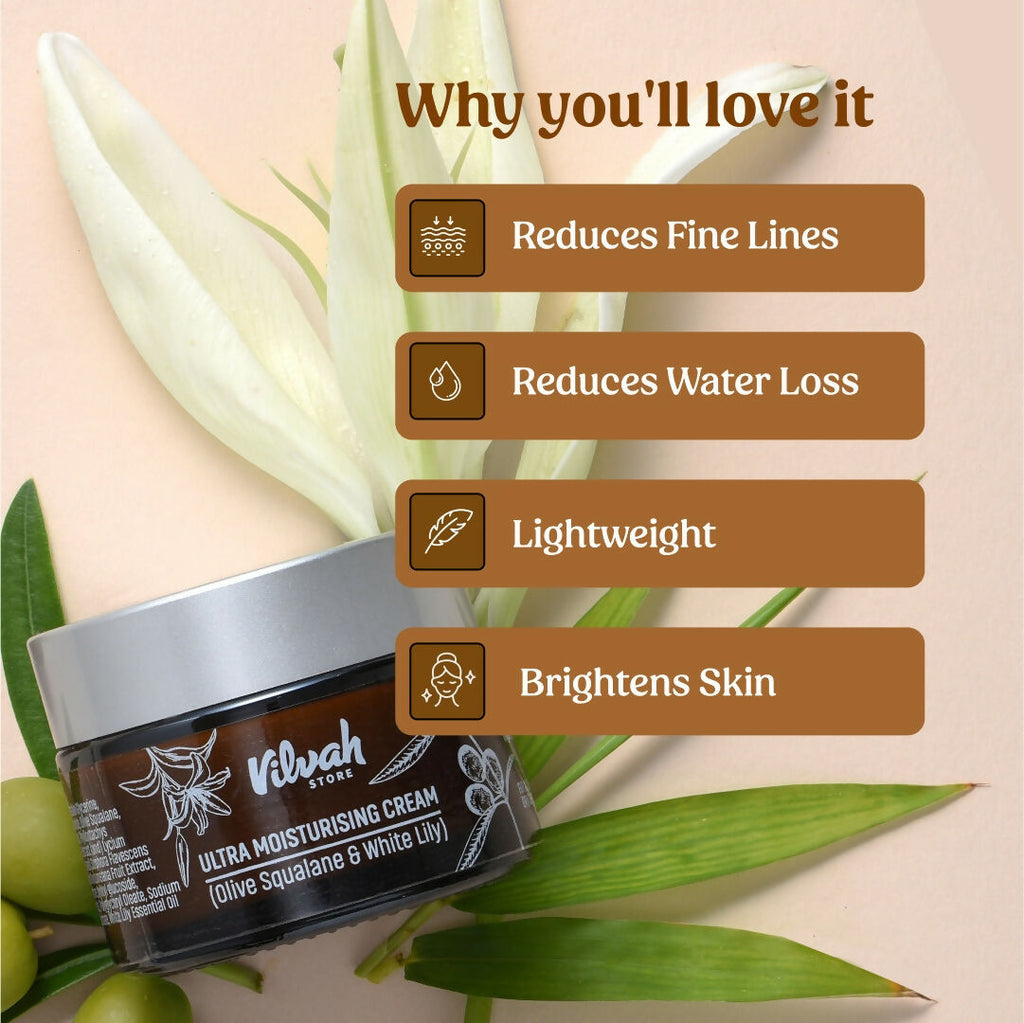 Vilvah Store Ultra Moisturising Cream (Fine lines & Wrinkles)