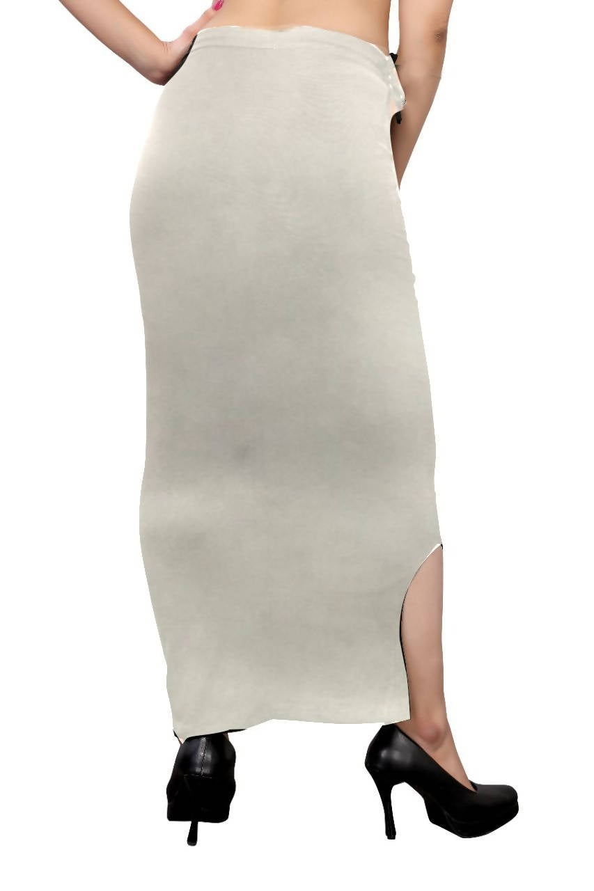 Vamika White Cotton Lycra Petticoat