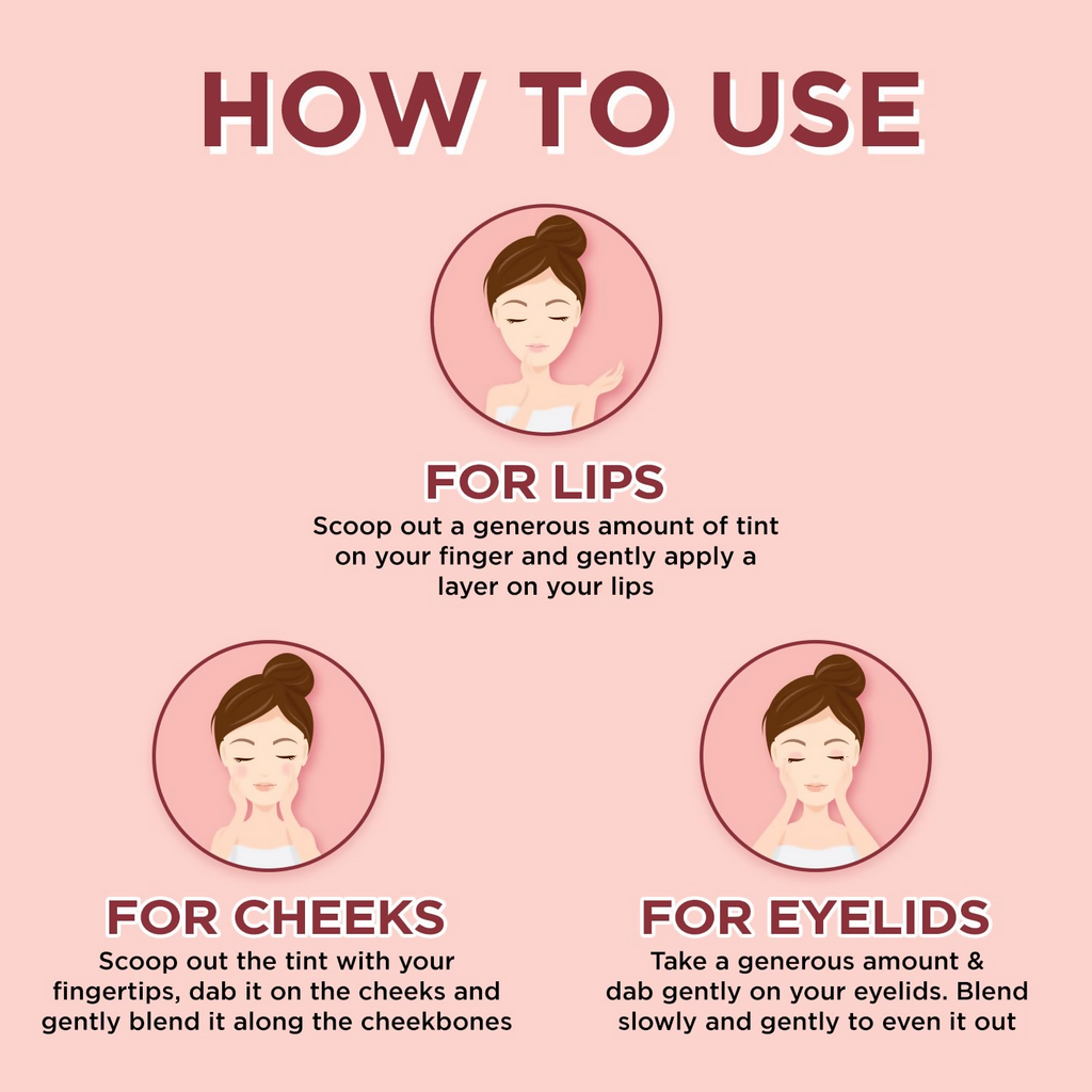 Enn Beauty Pout Lip, Cheek Tint With SPF 10 With Jojoba & Avocado Oil - Be Bliss