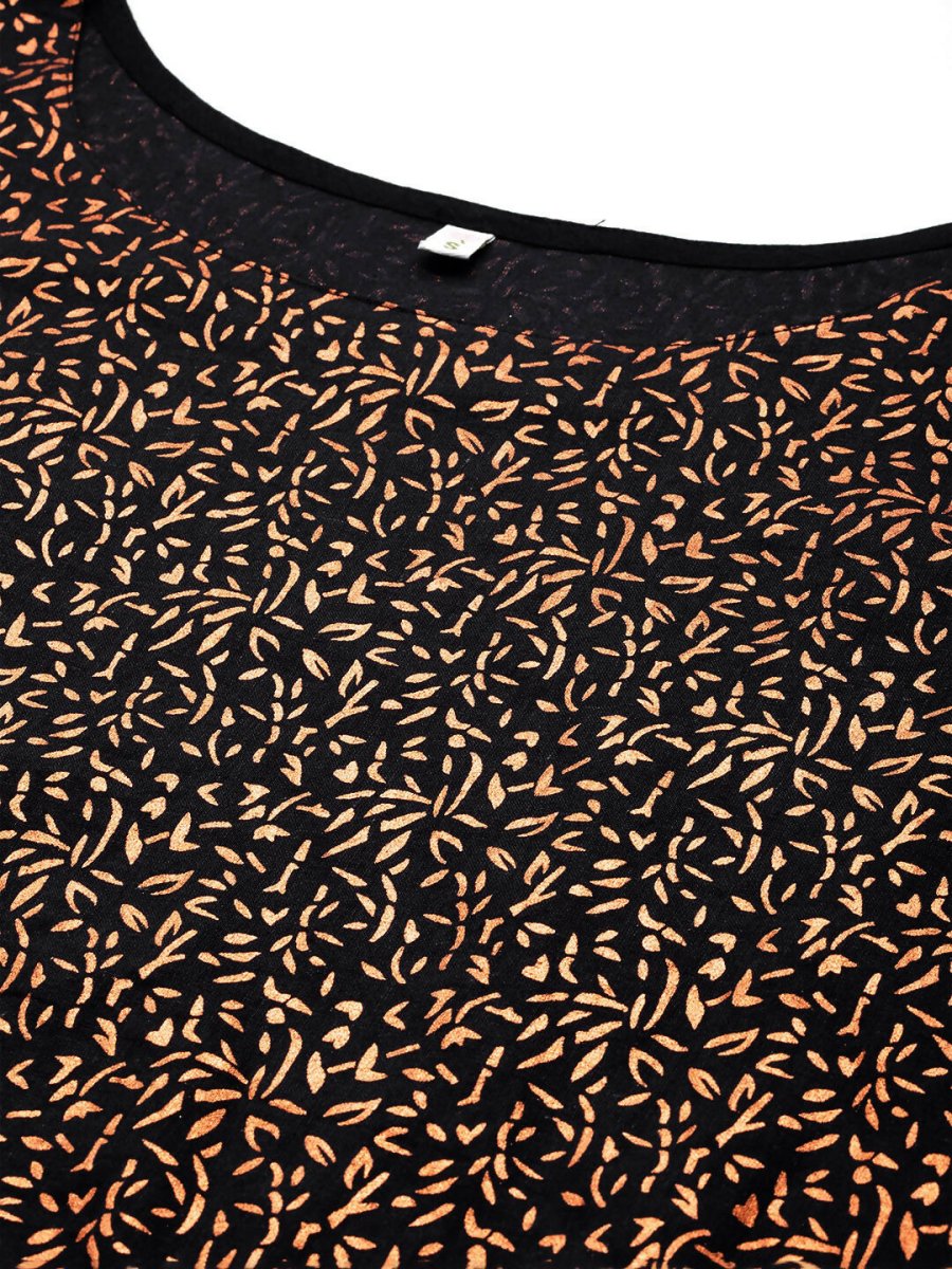 Ahalyaa Women's Traditional Wear Co-ods - Black