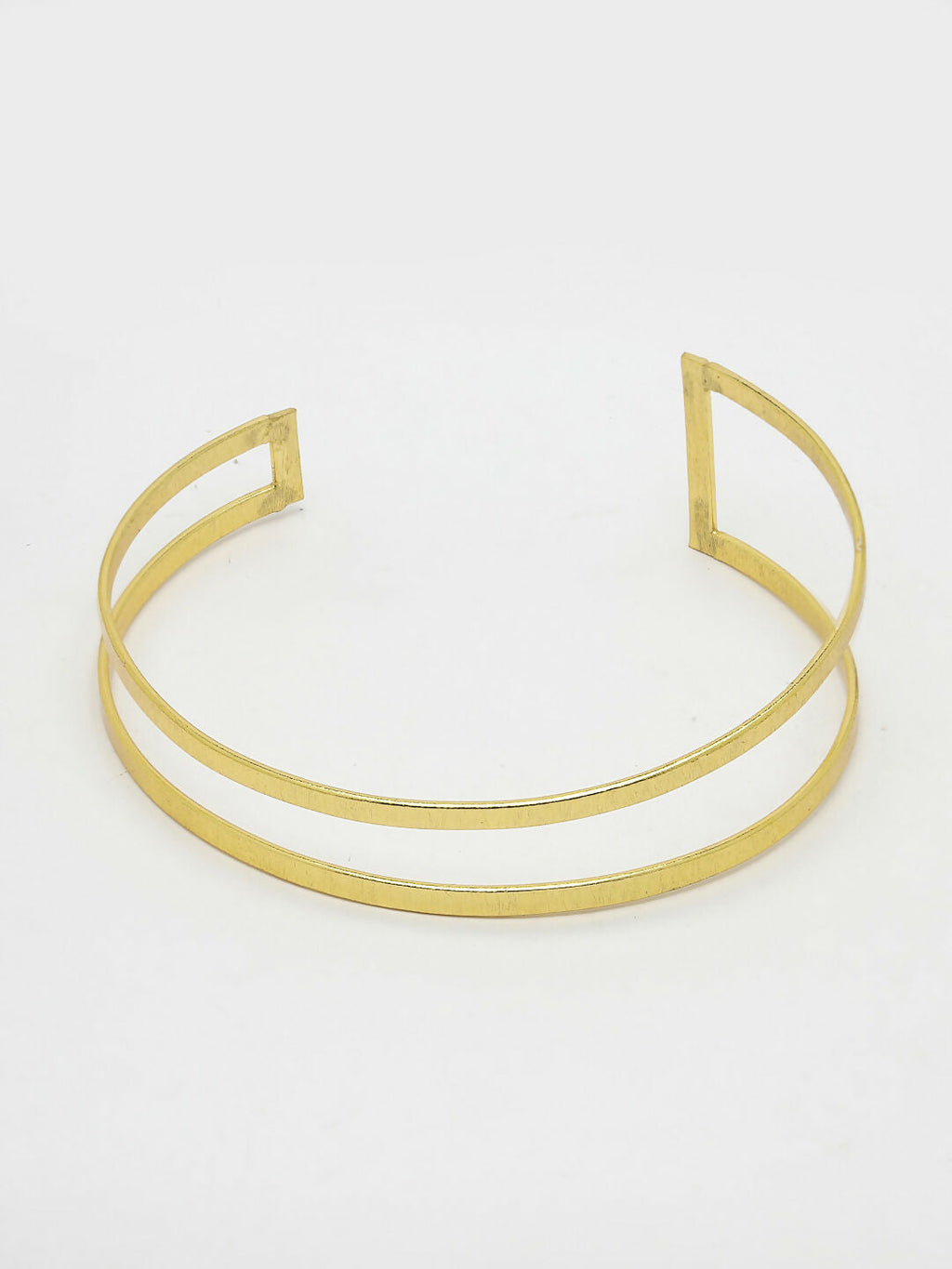 NVR Women Gold-Polished Western Cuff Bracelet