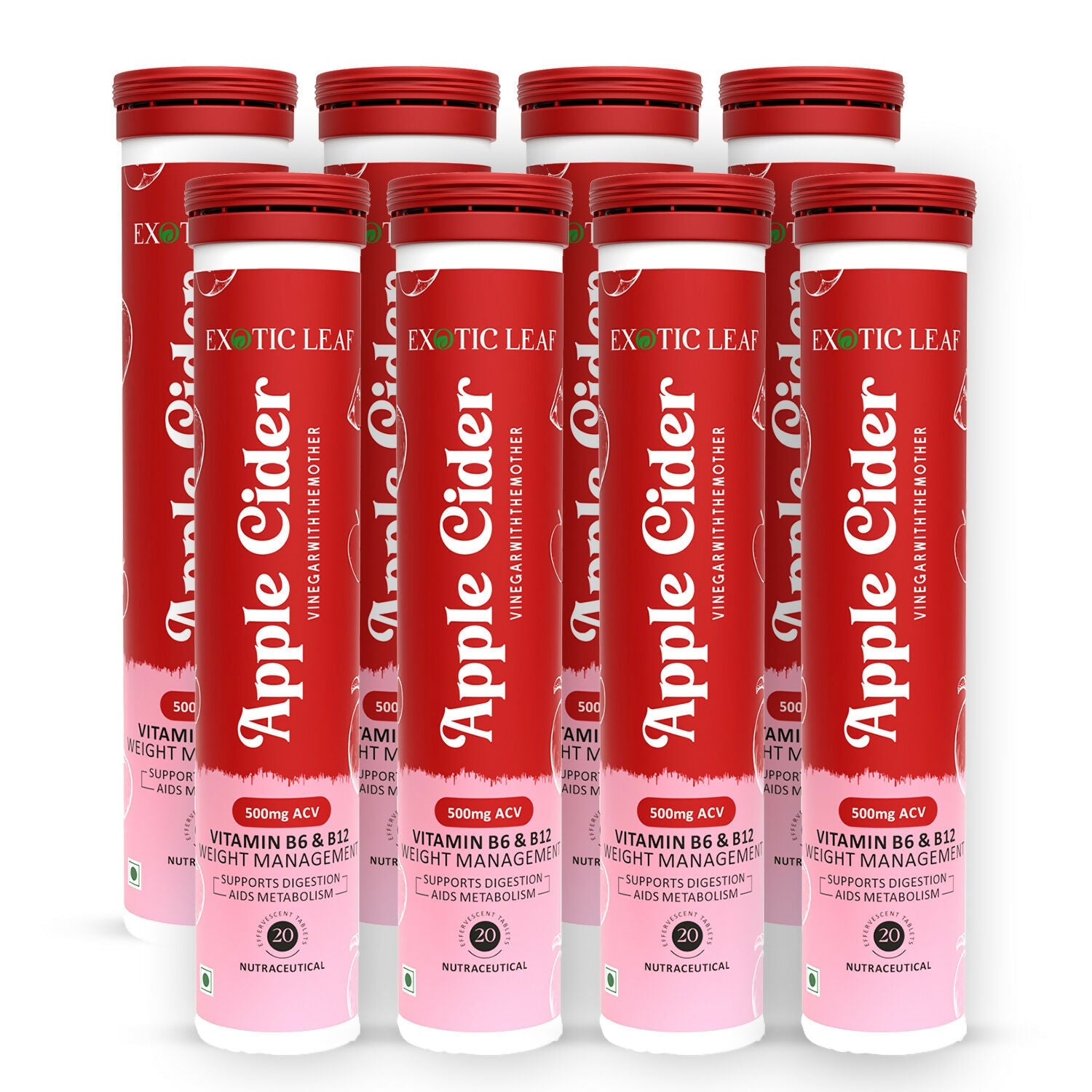 Exotic Leaf Apple Cider Vinegar Tablets
