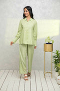 Myshka Women Green Printed Co-Ords
