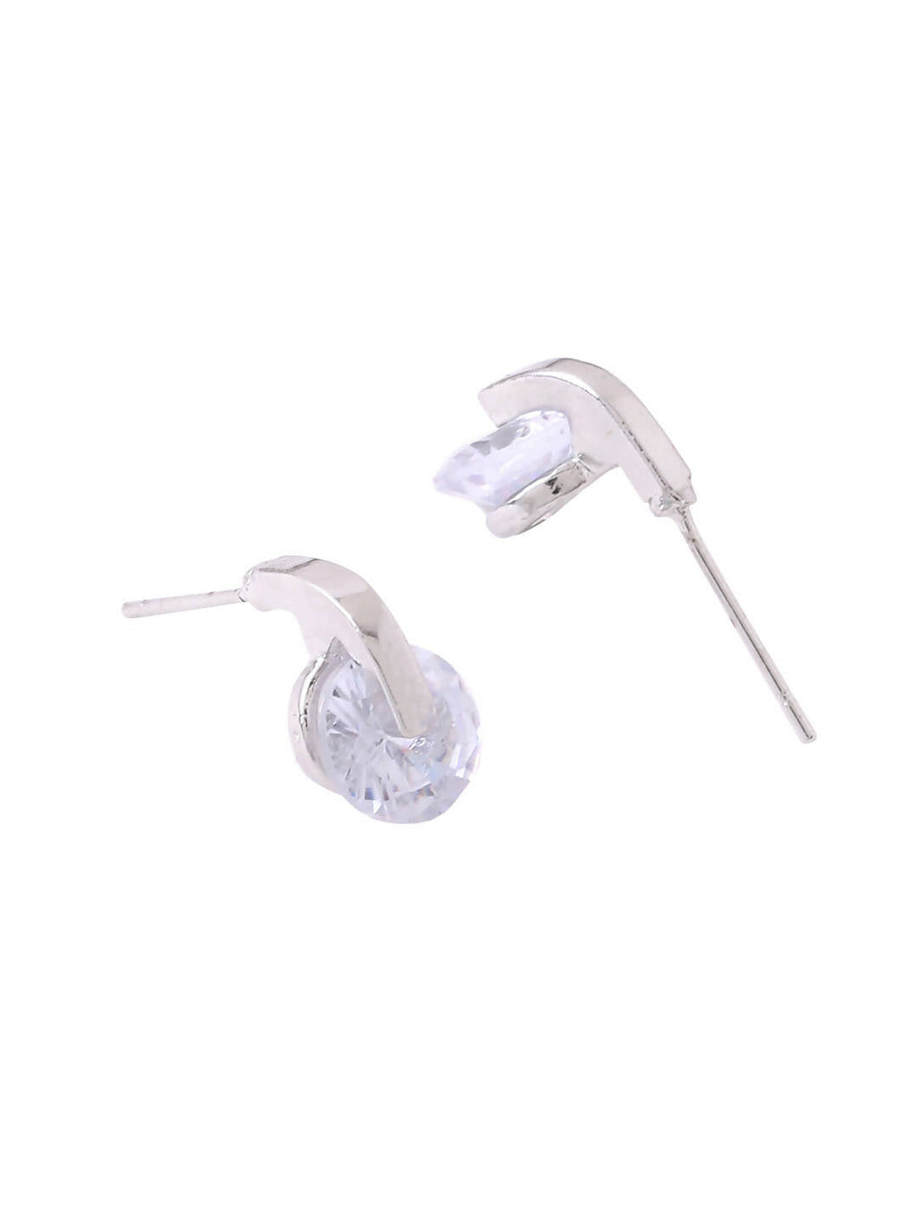 NVR Women Cz Studded Studs Earrings