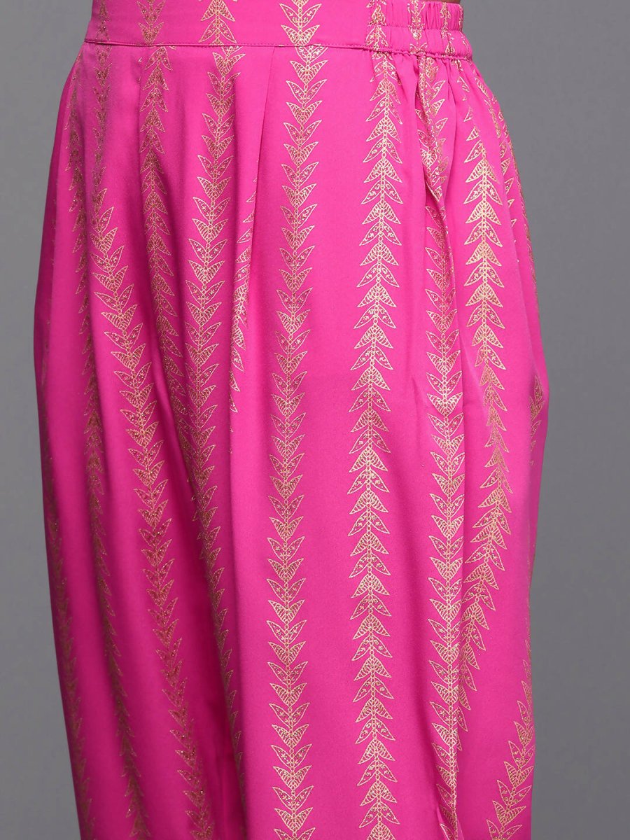 Ahalyaa Women's Traditional wear Kurta Set - Pink