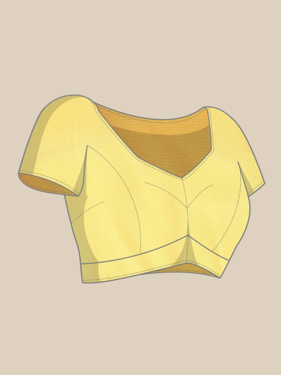 Ahalyaa Women's Traditional wear Saree - Yellow