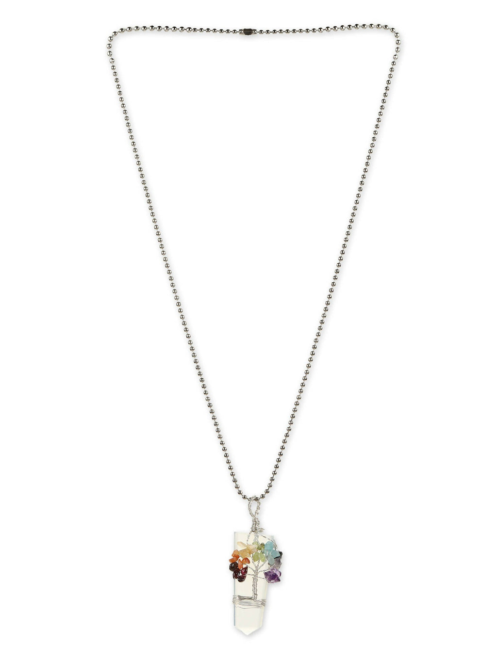 Women's Silver-Plated Chain - Ruby Raang