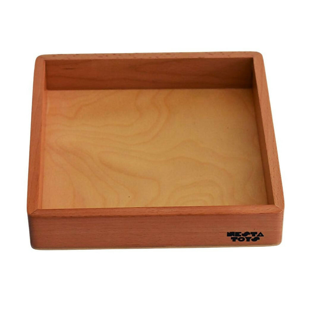 Nesta Toys Montessori Tray - Beech Wood