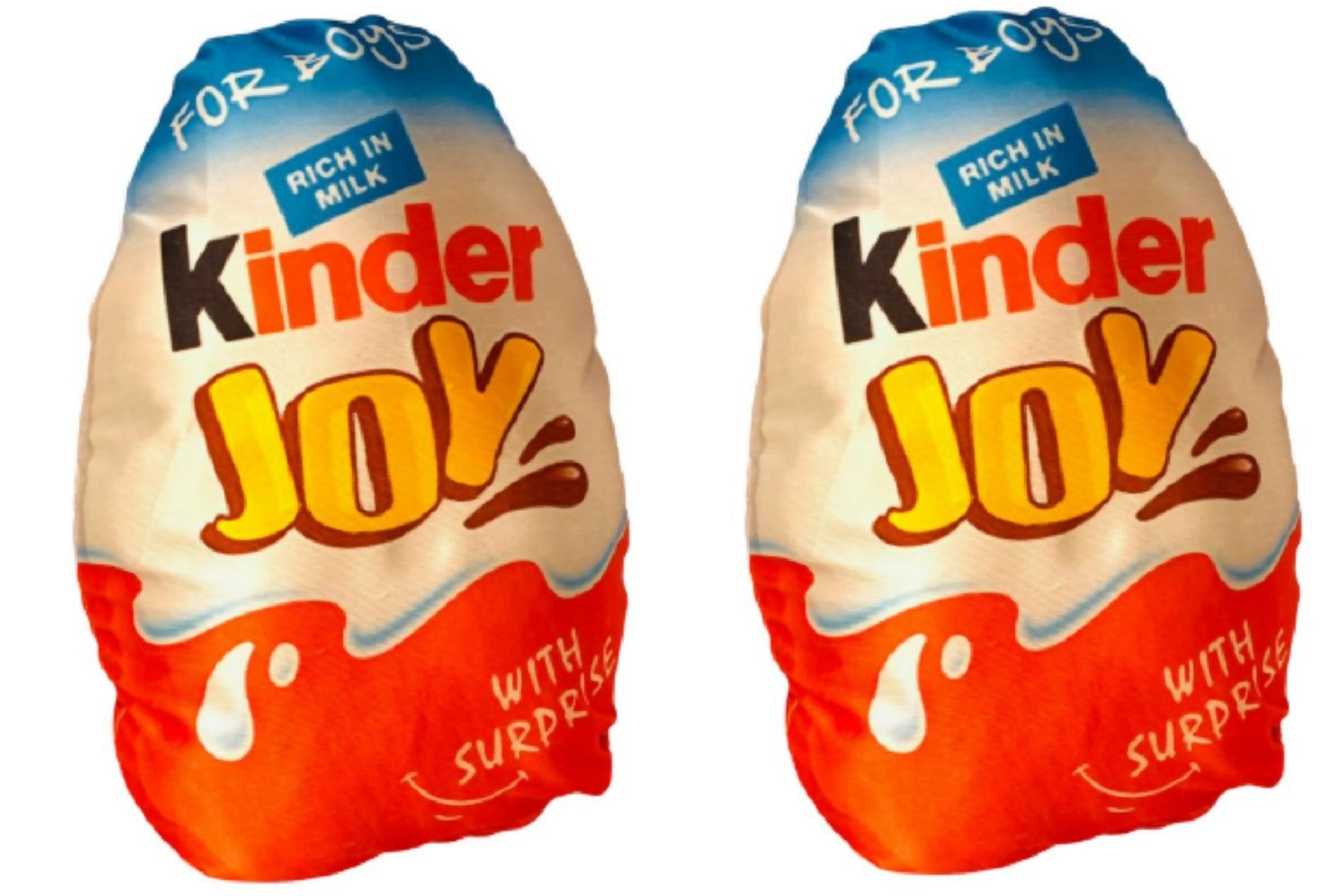Unique Fashion Pack of 2 Microfibre Filled Reversible Cushion For Kids - 2 Kinder Joy