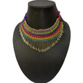 MS Fashion India Latest Traditional Multicolor Beads Necklace