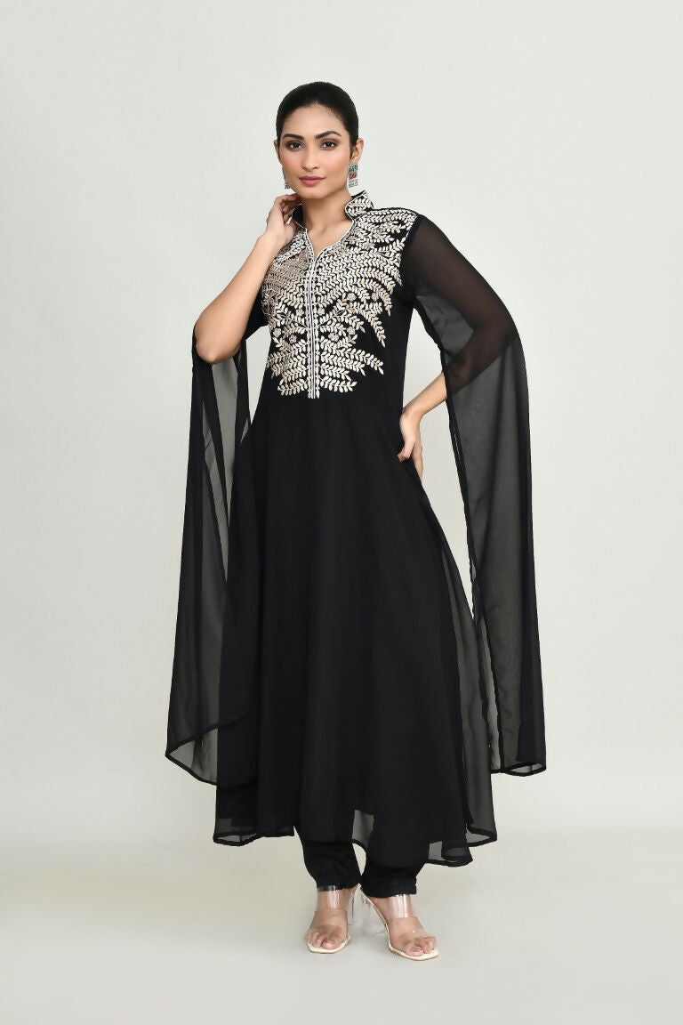 Joban Fashion Black Rayon Tunic