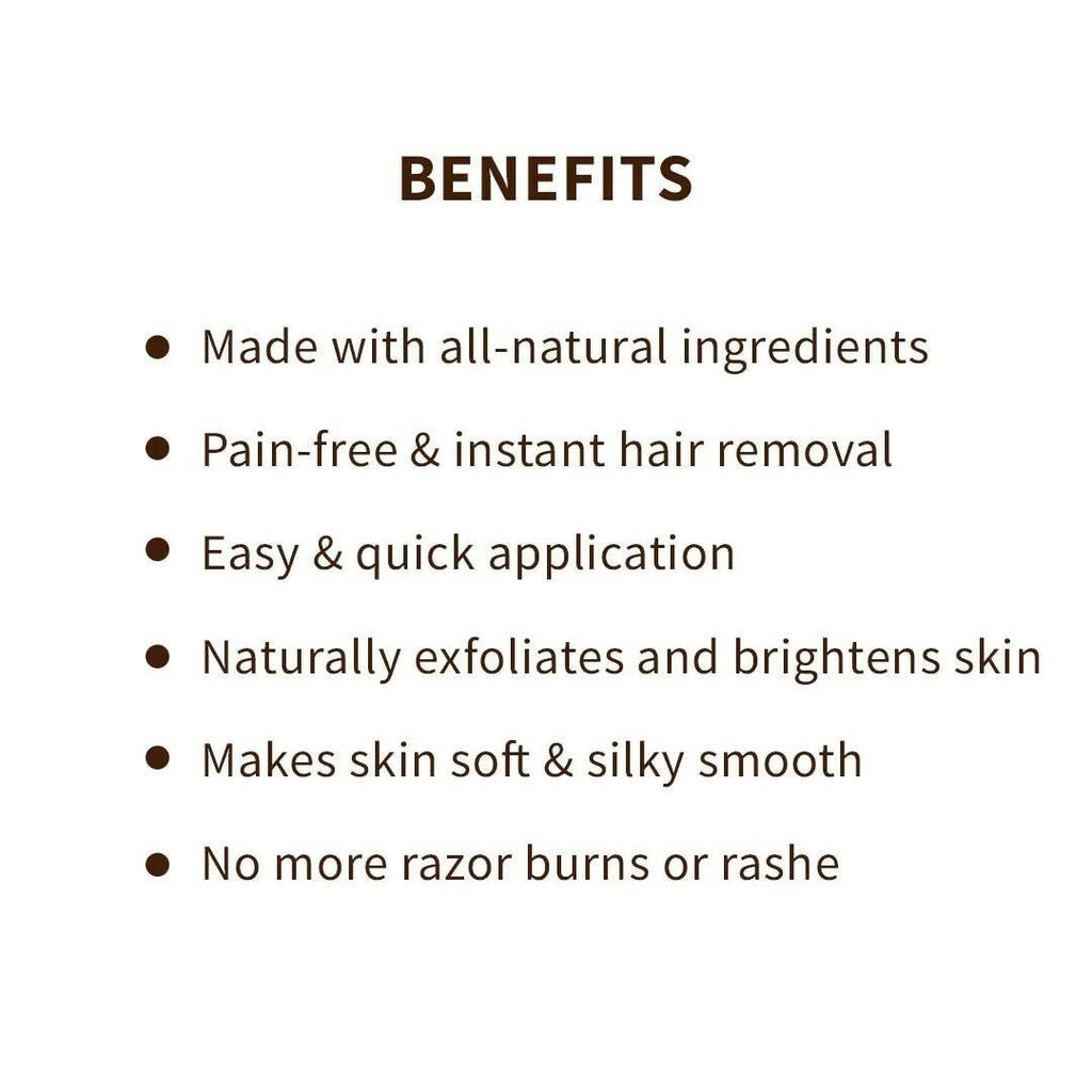 Samisha Organic Chocolate Hair Removal Powder