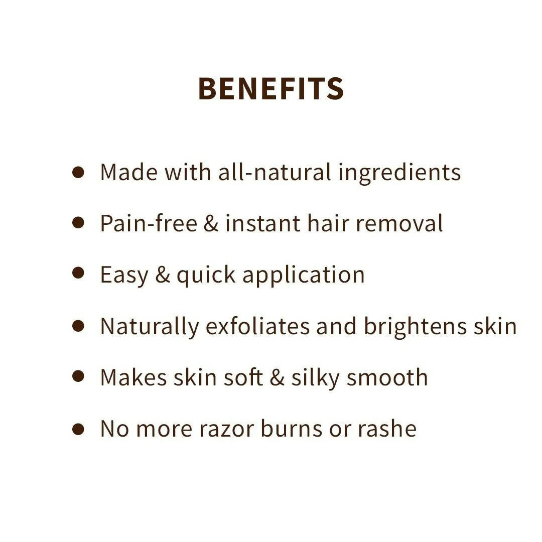 Samisha Organic Chocolate Hair Removal Powder