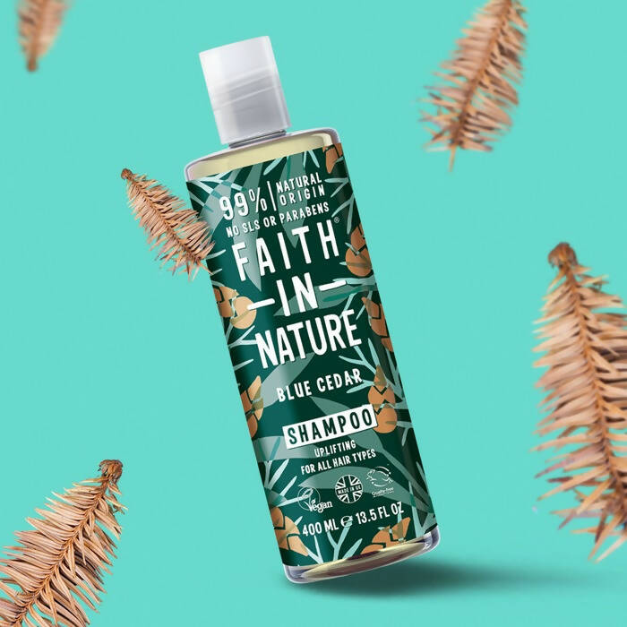 Faith In Nature Blue Cedar Shampoo