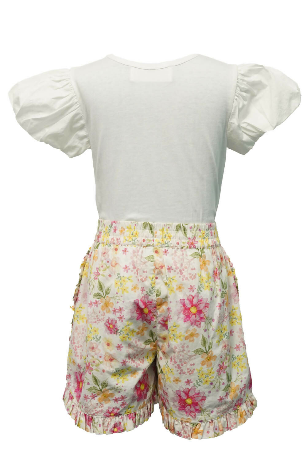 LH Luxury Fashion Camlie Puff Sleeve Tee & Shorts Set – Stylish & Playful