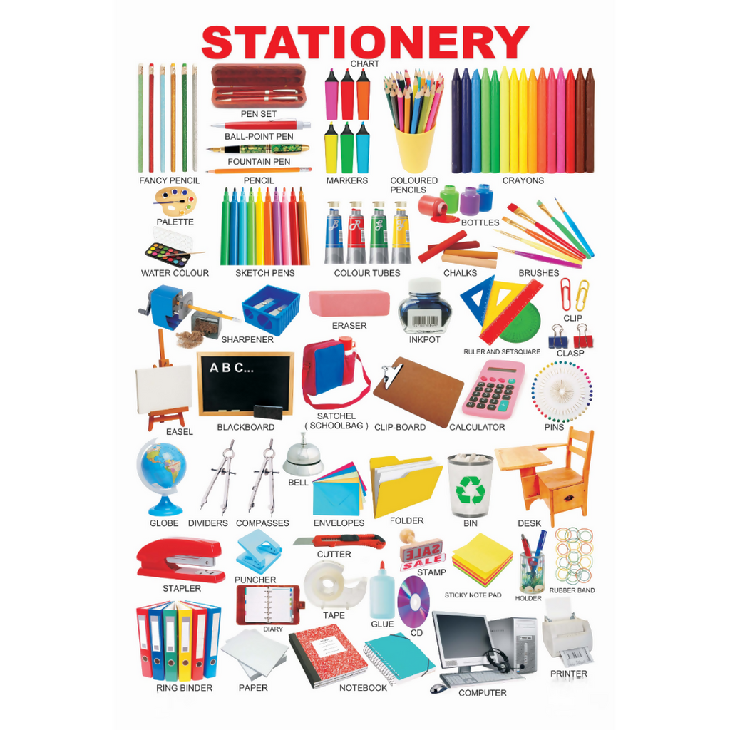 Dreamland Publications Educational Chart for Kids - Stationery