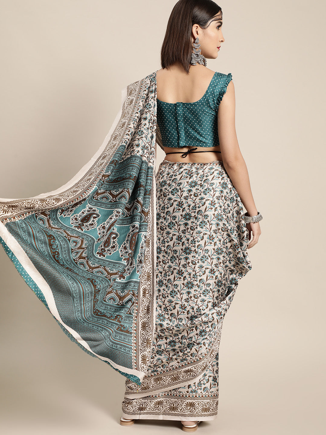 Saree Mall Ethnic Motifs Saree