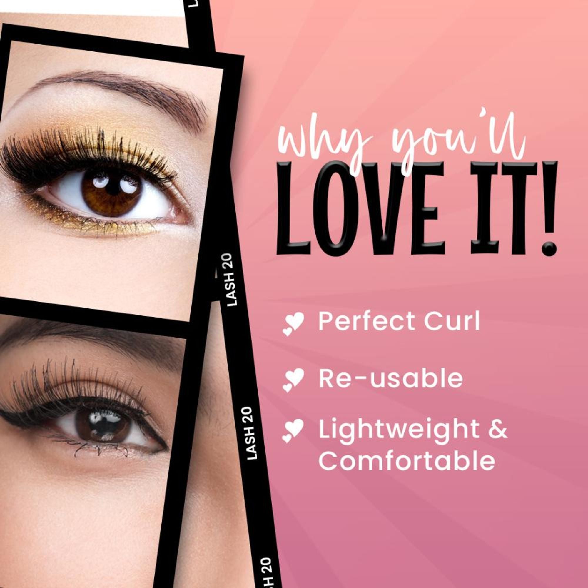 MARS Cosmetics Highlash False Eyelashes Set - 01 Natural