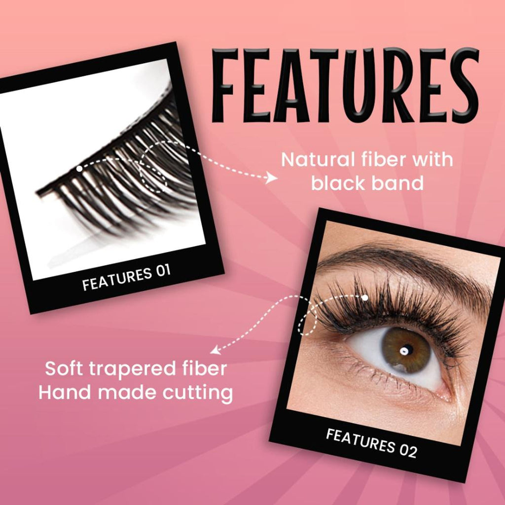 MARS Cosmetics Highlash False Eyelashes Set - 01 Natural