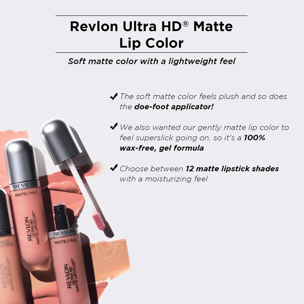 Revlon Ultra Hd Matte Lip Color - Hd Seduction