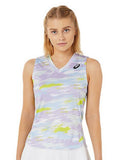 ASICS Match Graphic SS Printed V-Neck T-Shirt