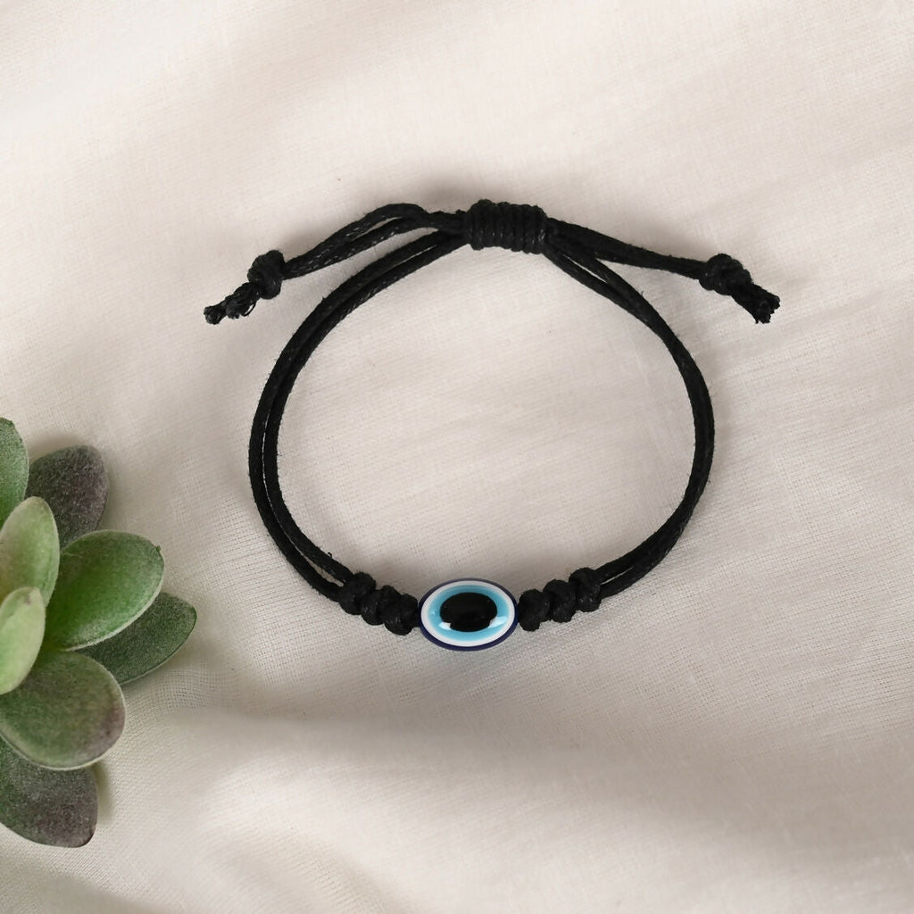 NVR Men & Women Evil Eye Adjustable Bracelet