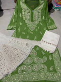 Arfa Fashion House New Collection Of Chikankari Gota Patti Lovers
