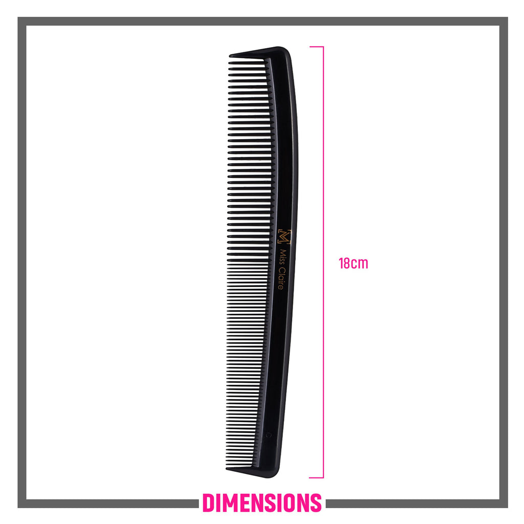 Miss Claire 256 Hair Comb - Black