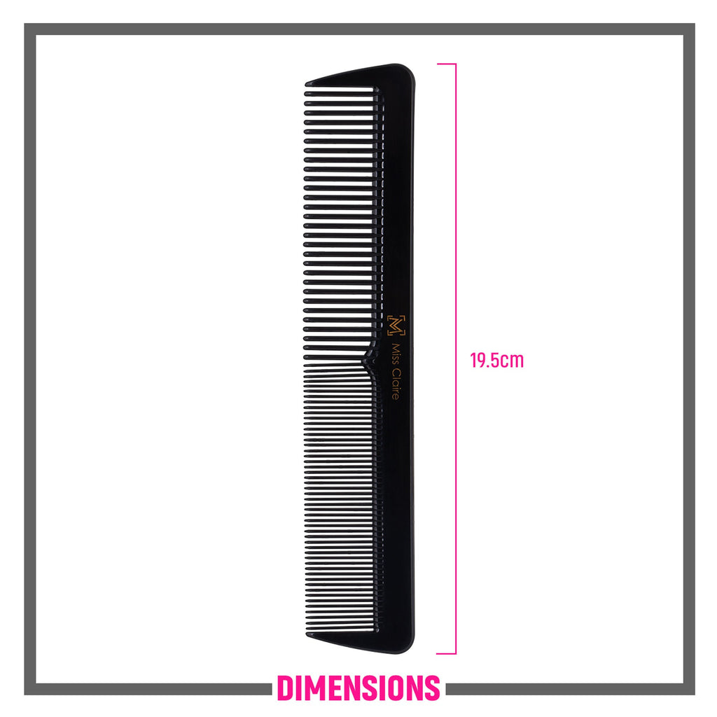 Miss Claire 255 Hair Comb - Black