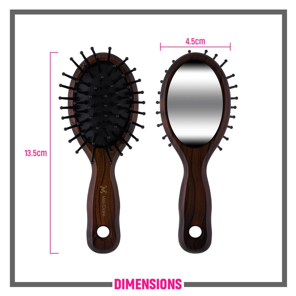 Miss Claire P79105F Paddle Hair Brush - Small