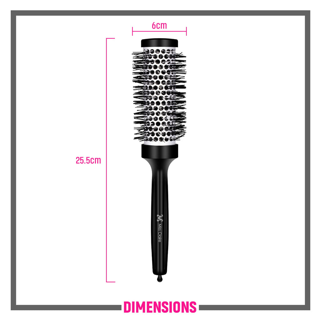 Miss Claire R5721 Hot Curl Hair Brush - Medium