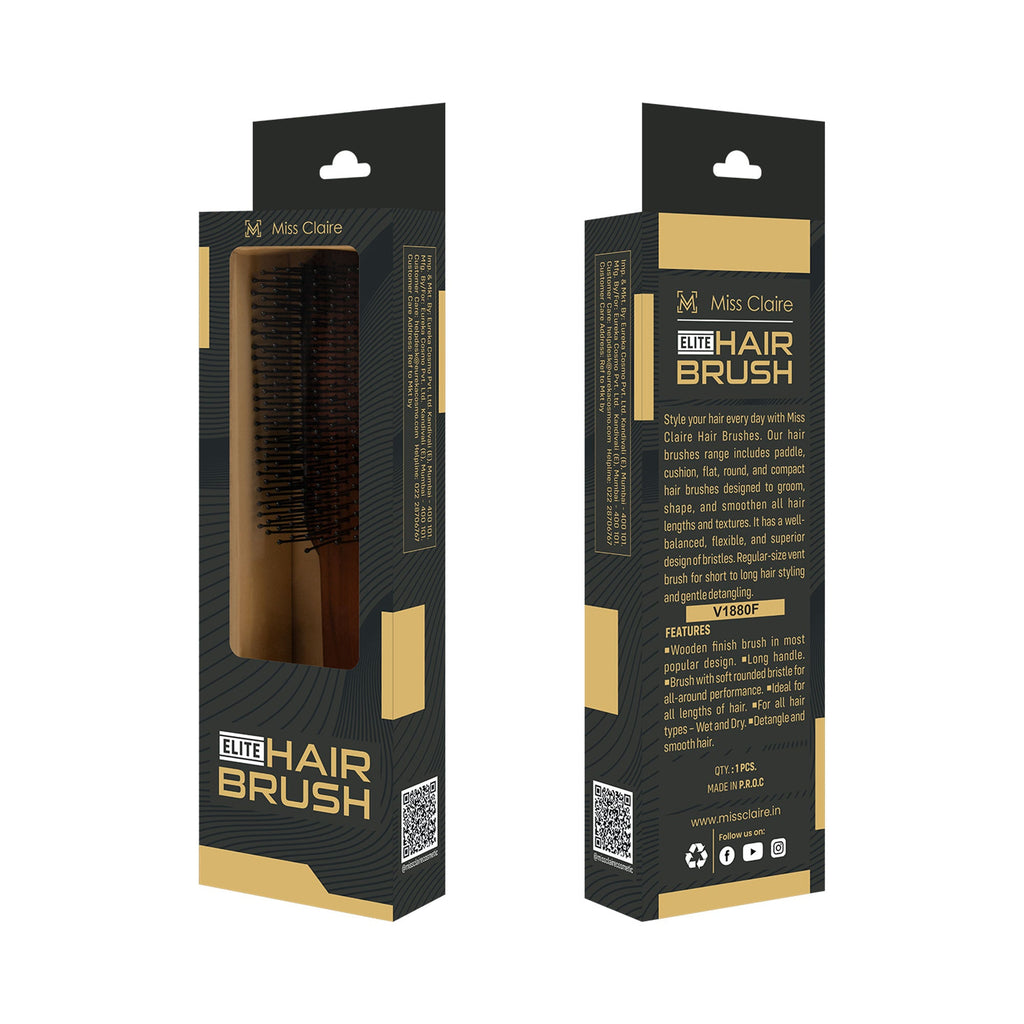 Miss Claire V1880F Flat Hair Brush