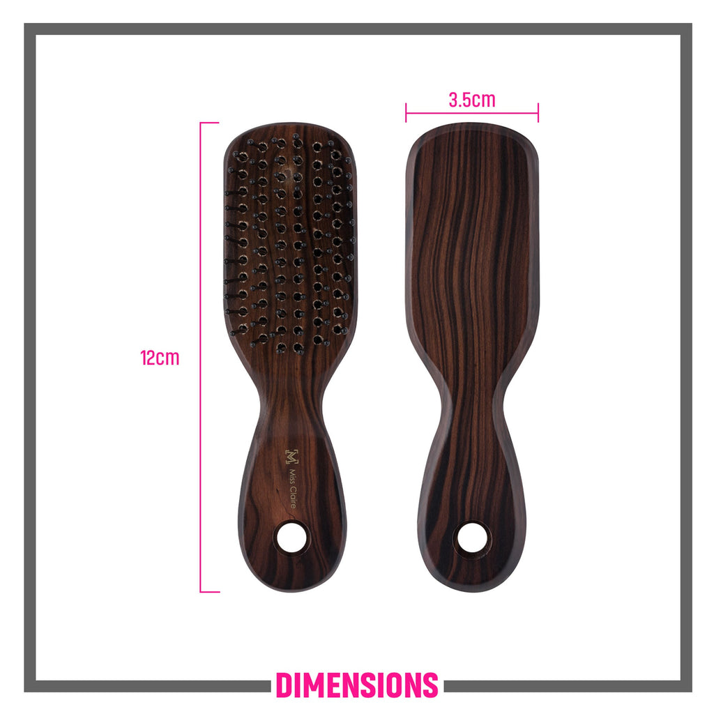 Miss Claire V18111F Flat Hair Brush - Small