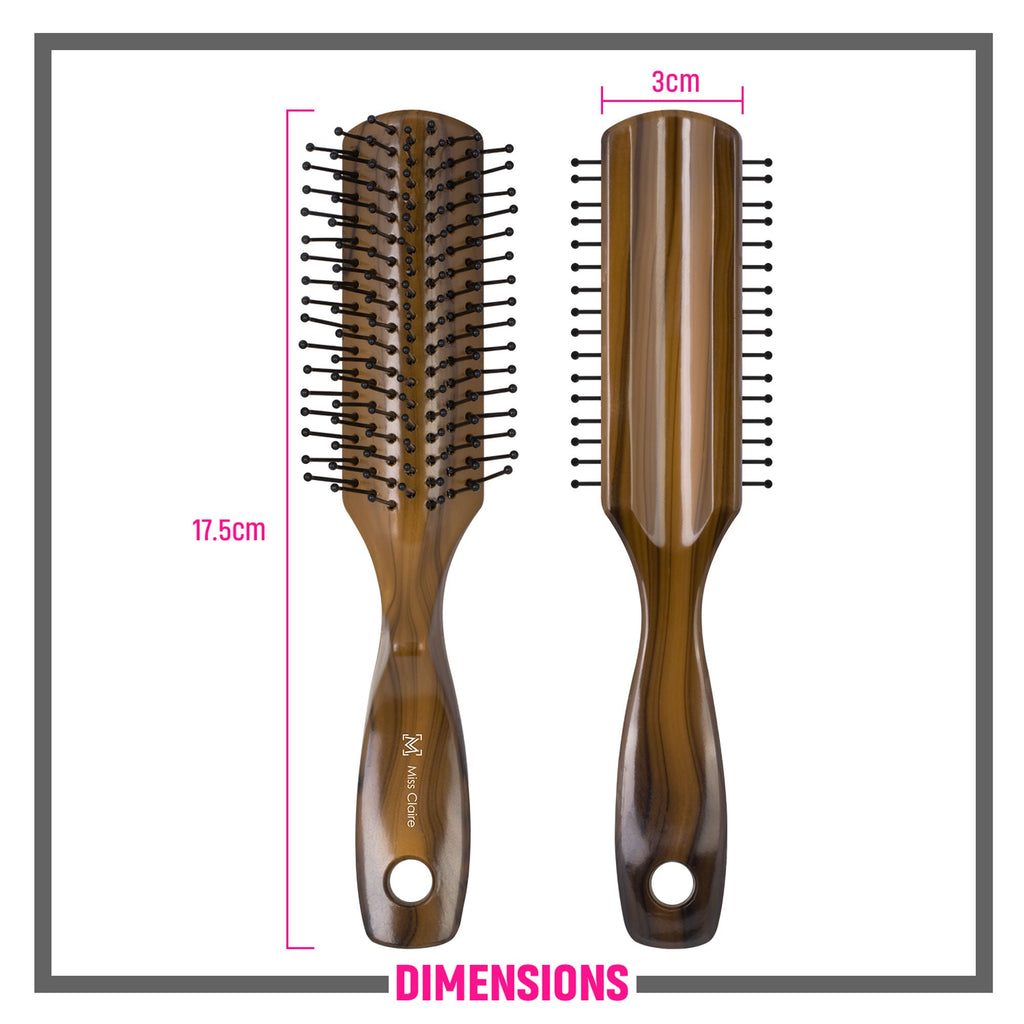 Miss Claire V1803F Flat Hair Brush - Fb17