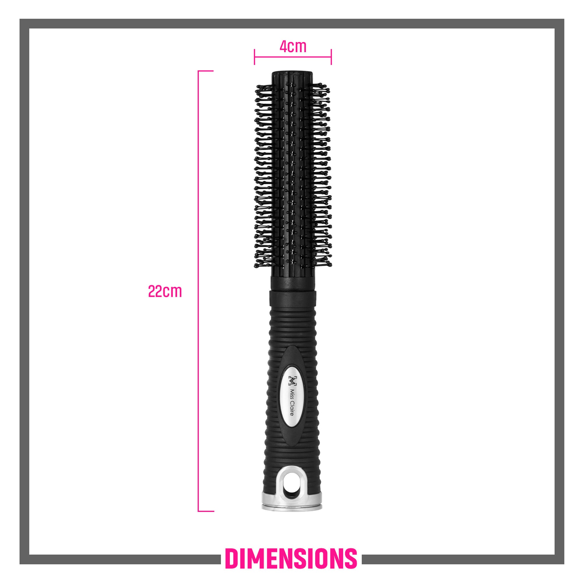 Miss Claire R9802Bt Round Hair Brush