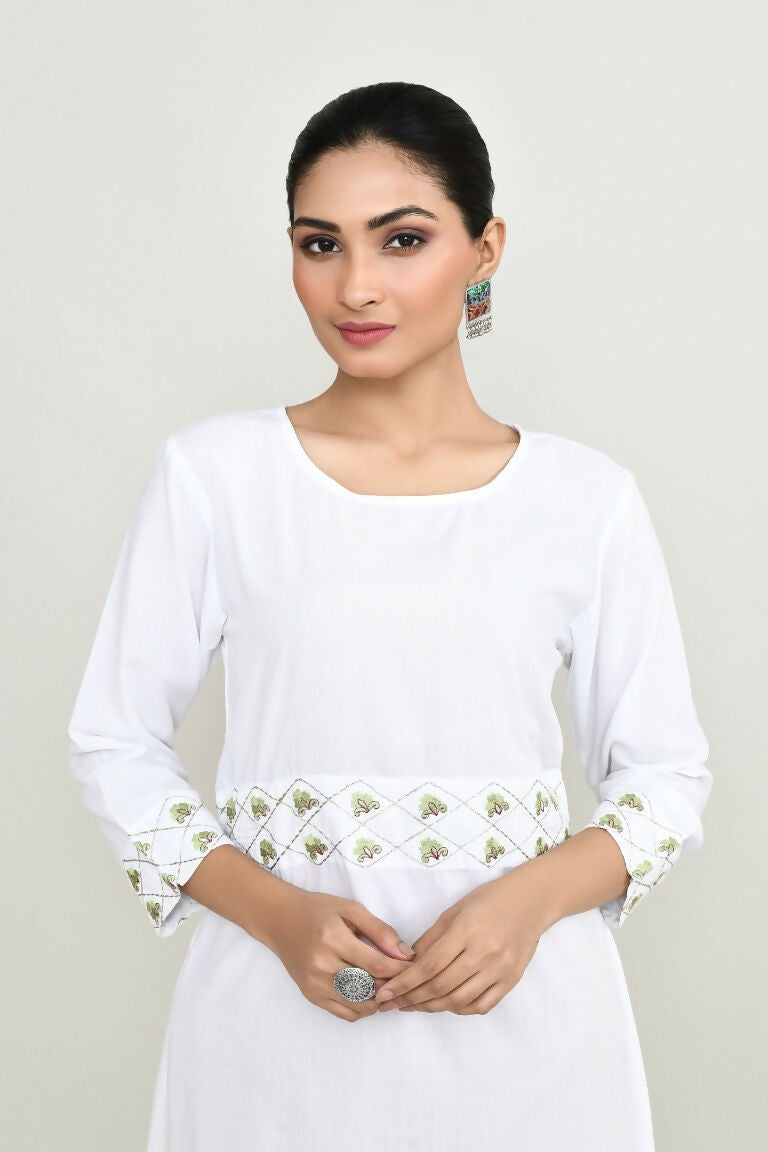 Joban Fashion Black Rayon Kurta Set