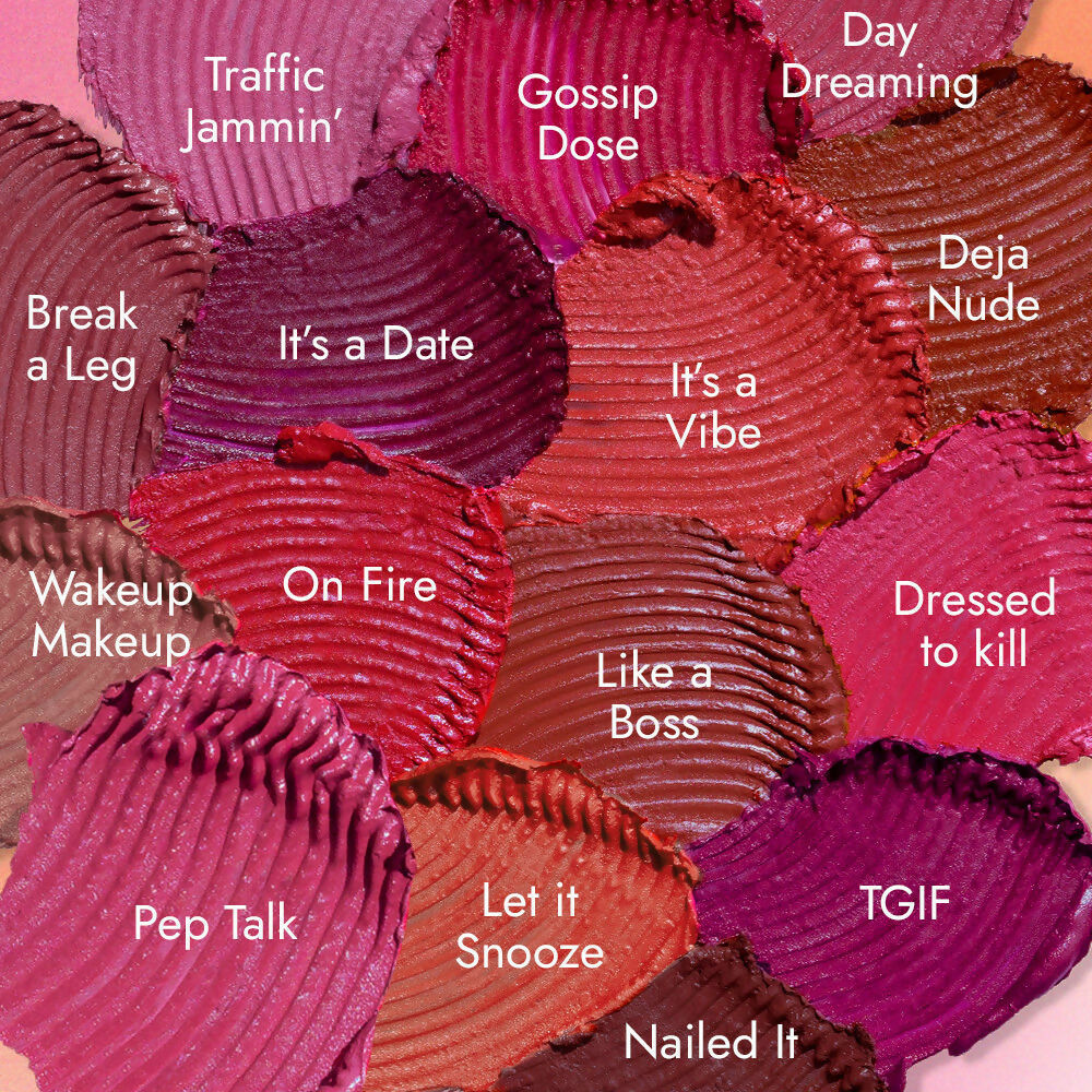 Nykaa So Creme Creamy Matte Lipstick - Slaycation