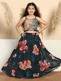 Joban Fashion Girl's Multi Color Lehenga Choli