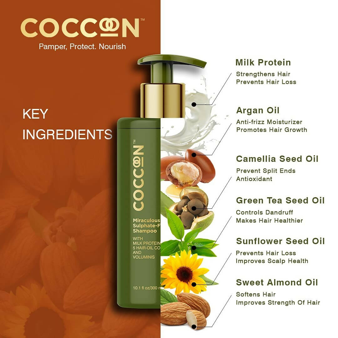 Coccoon Miraculous Sulphate Free Shampoo