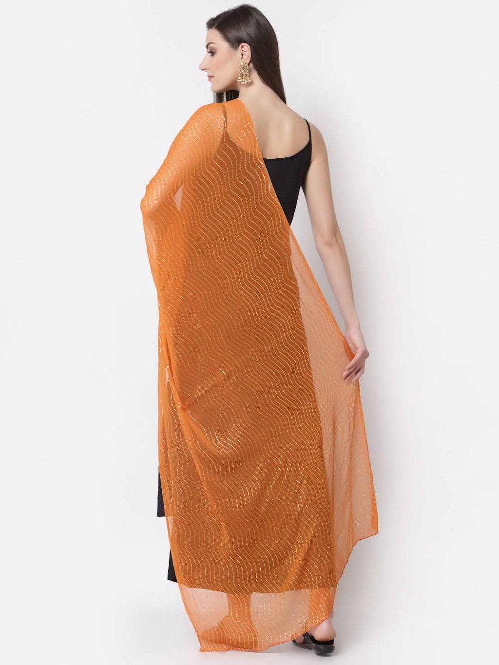 Myshka Trendy Stylish Rayon Square Neck Sleeveless Kurta Palazzo Dupatta Set