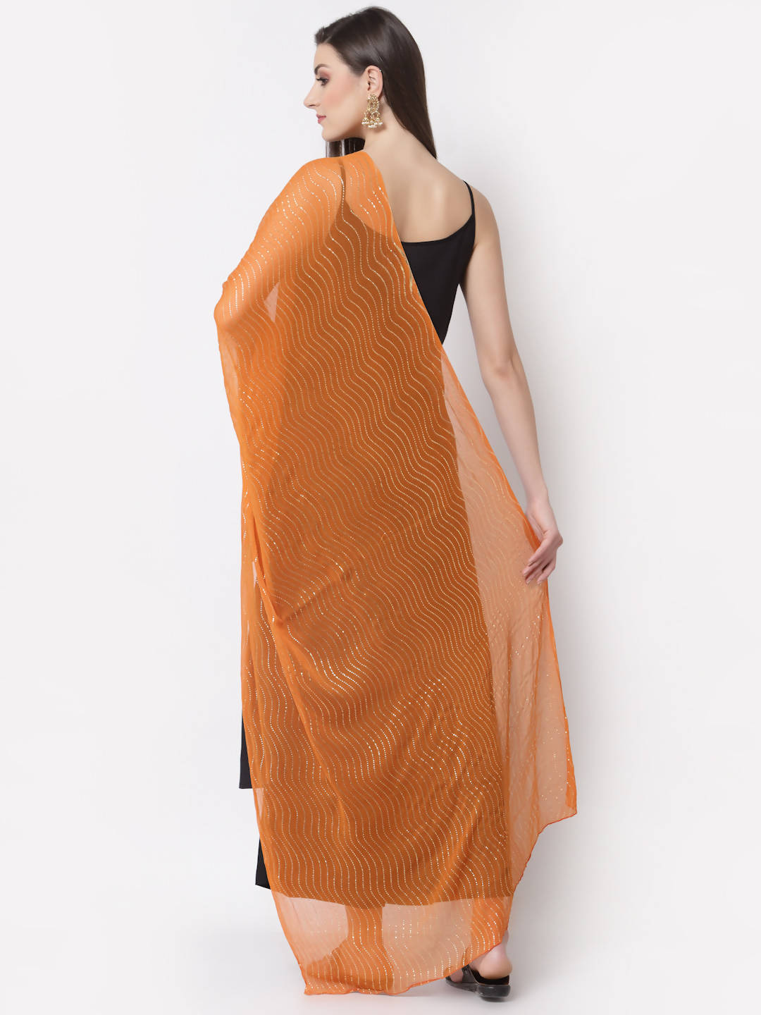 Myshka Trendy Stylish Rayon Square Neck Sleeveless Kurta Palazzo Dupatta Set