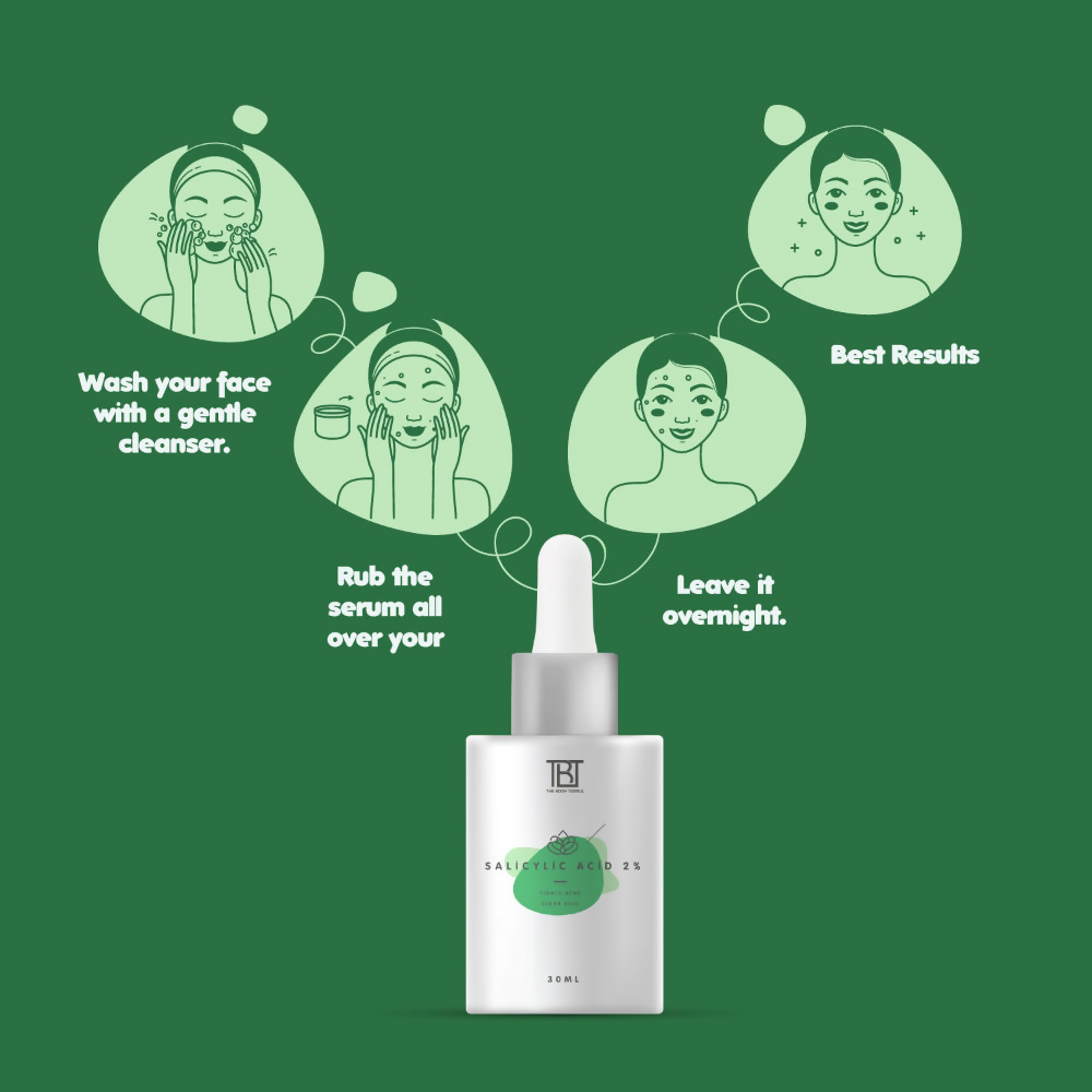 The Body Temple 2% Salicylic Acid Face Serum