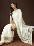 kasee Embroidered Embellished Satin Saree