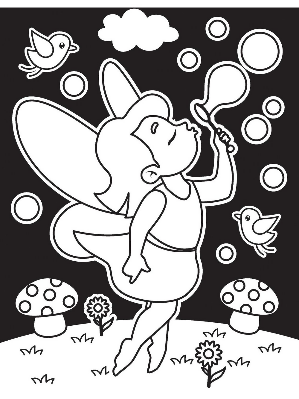 Dreamland Publications Little Fairy Neon Colour and Sticker Dots Book Over 500 Stickers For Kids