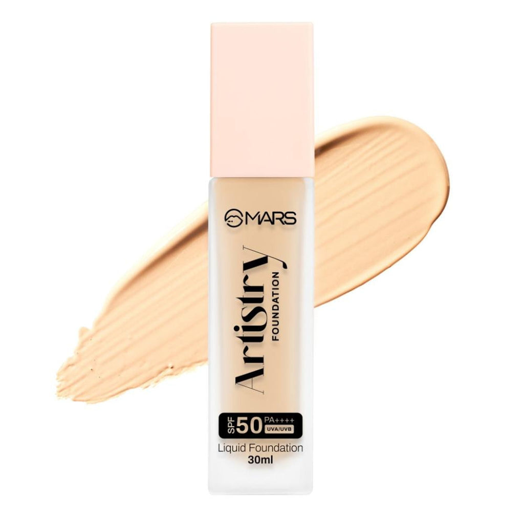 MARS Cosmetics Artistry Liquid Foundation - 04-Creamy Custard