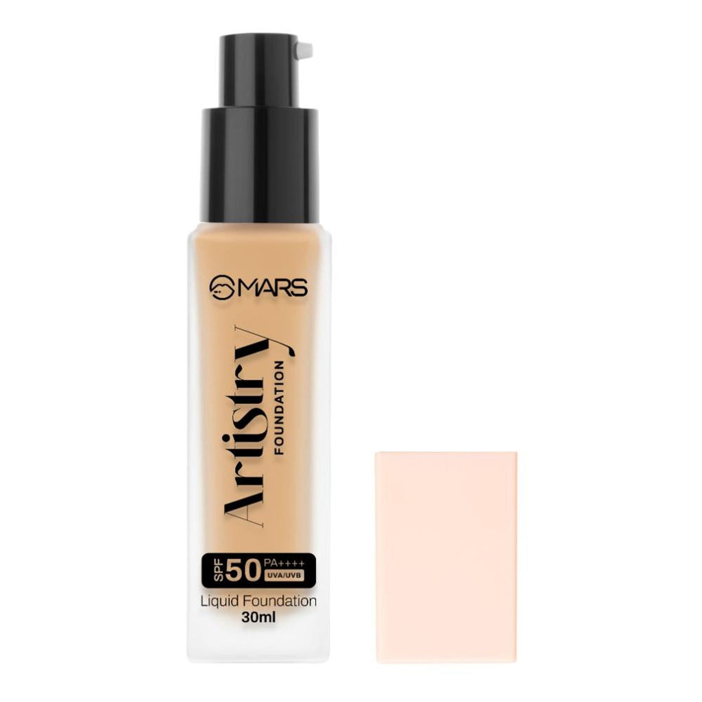 MARS Cosmetics Artistry Liquid Foundation - 09-Caramel Frost
