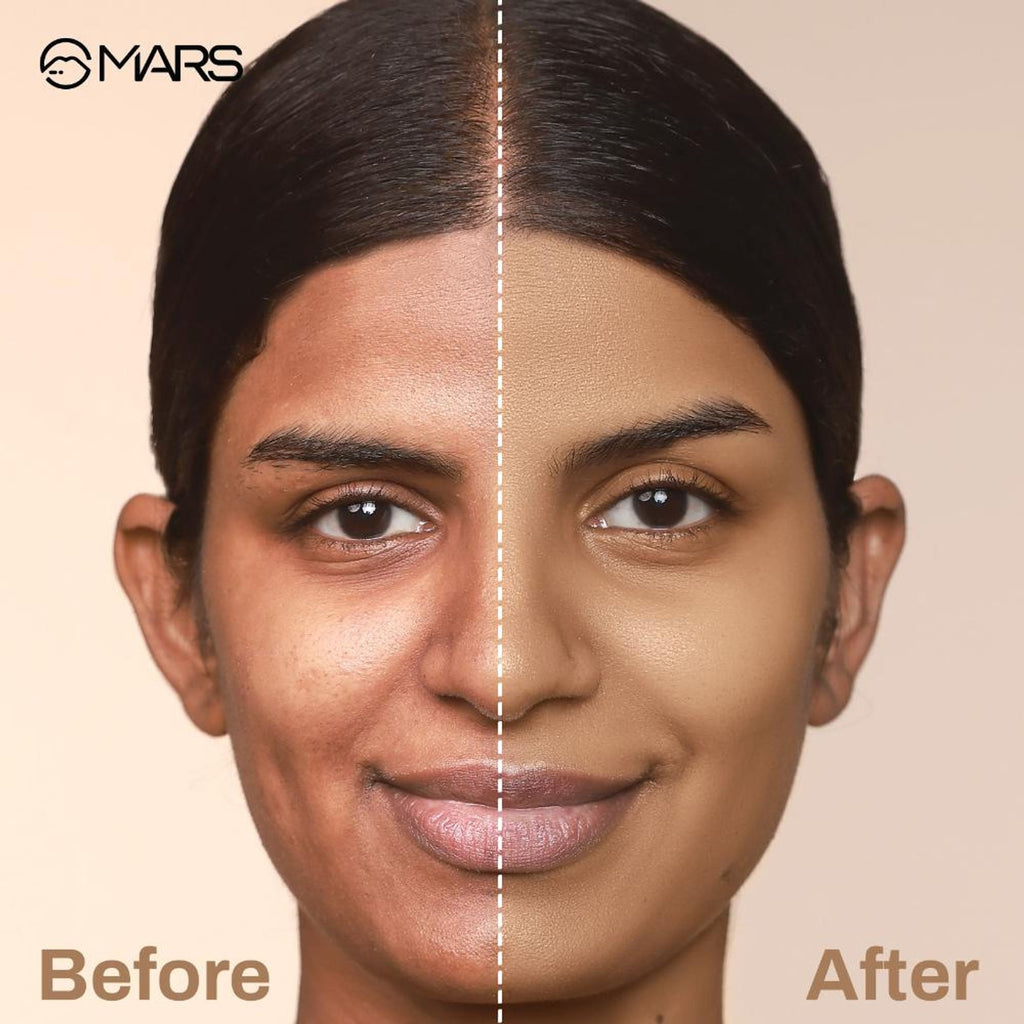 MARS Cosmetics SPF30 PA+++ Zero Blend Weightless Foundation - 04 Almond Butter