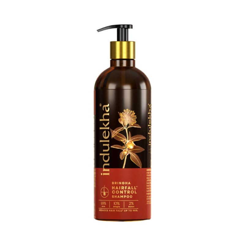 Indulekha Bringha Hair Oil and Hair Fall Shampoo Combo