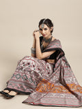 Saree Mall Warli Saree with Sleek border